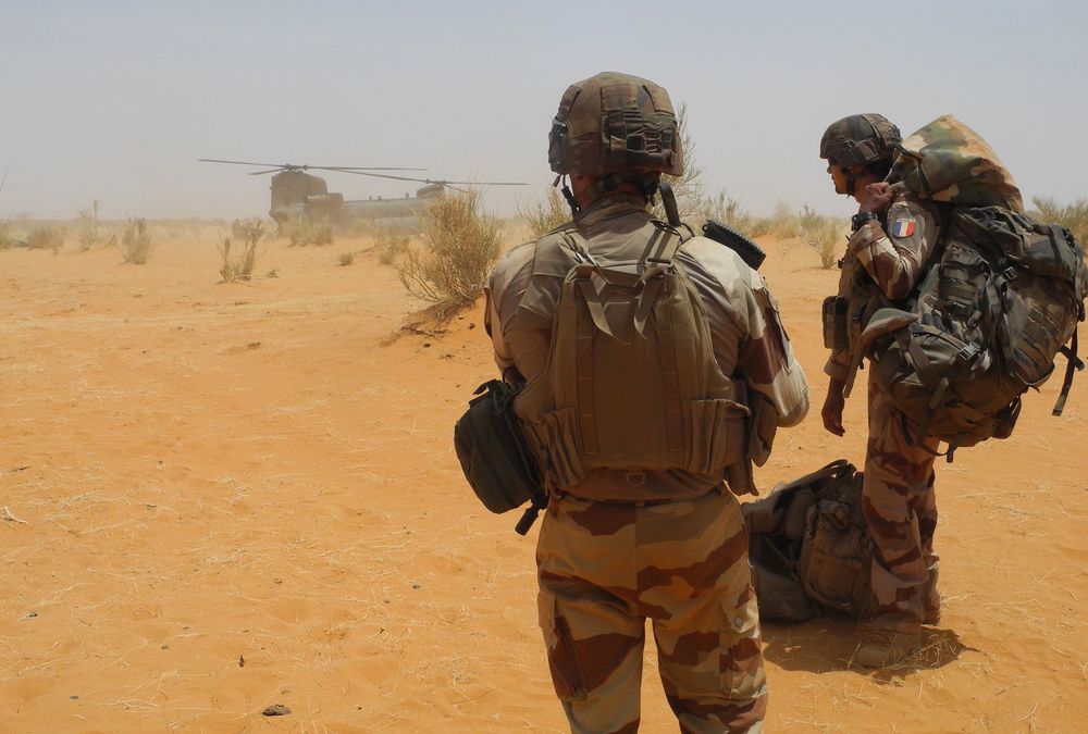 French Troops in Mali
