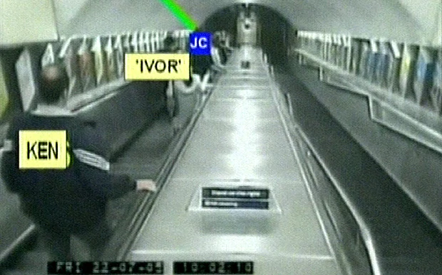 Surveillance footage of Jean charles de Menezes prior to the Stockwell Shooting