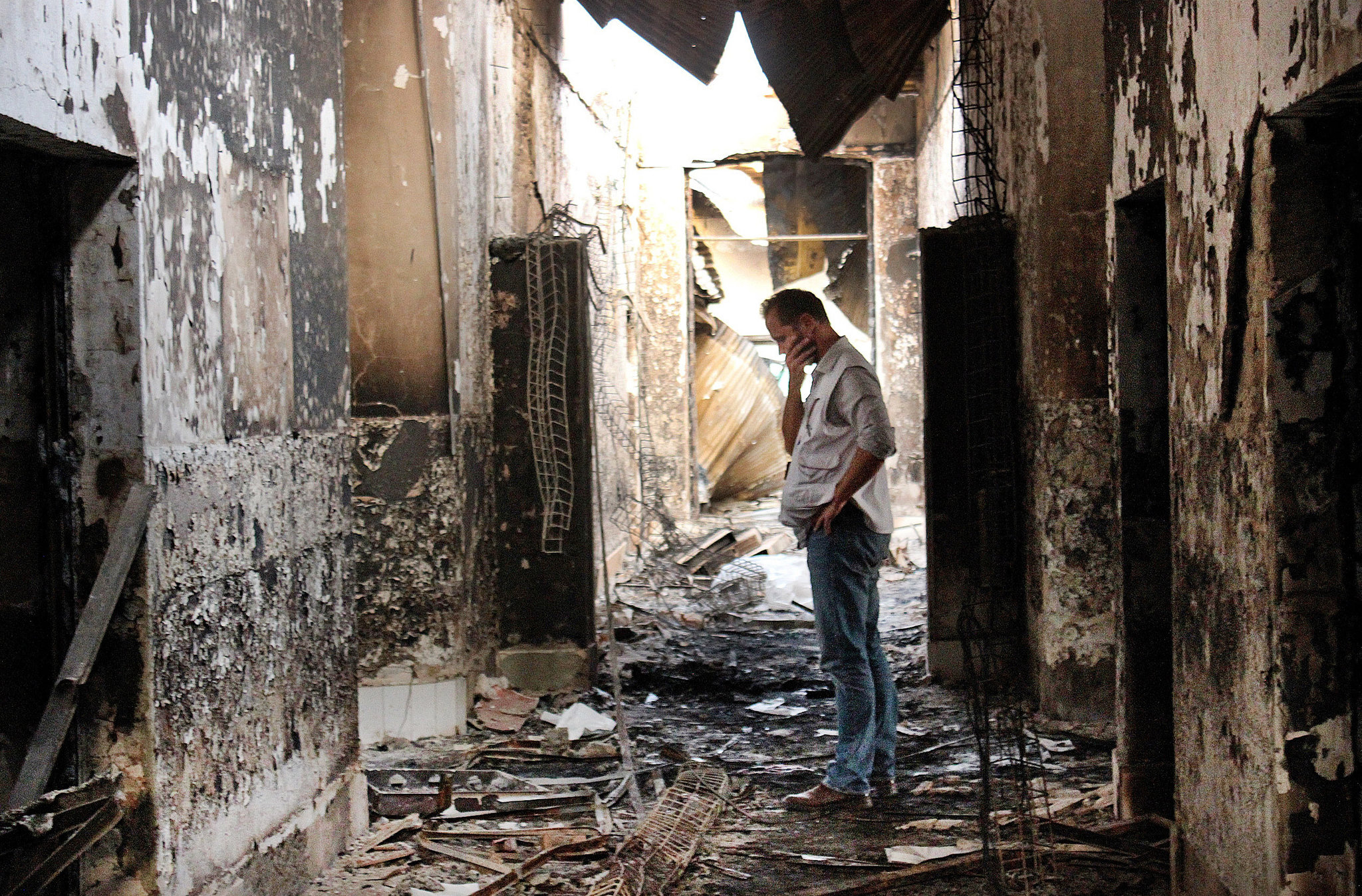 Aftermath of Kunduz Hospital strike, 2015
