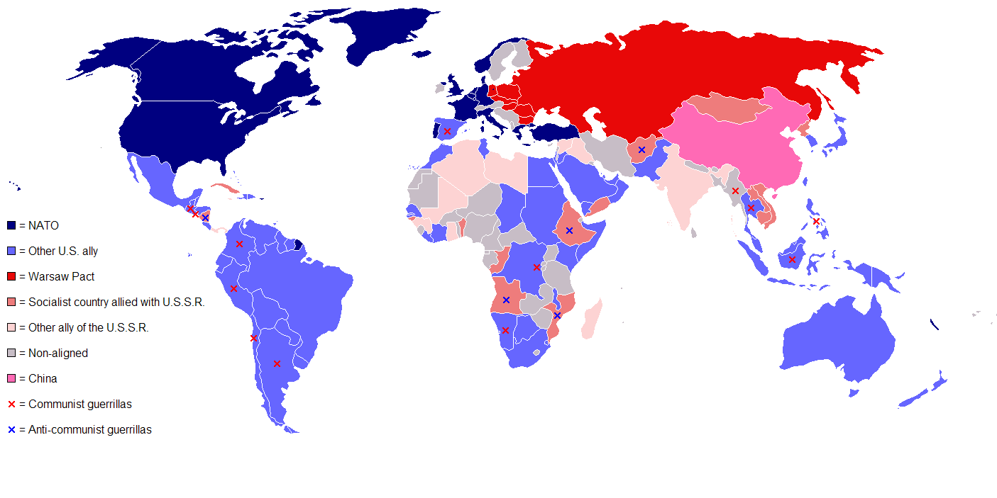 Cold War Map