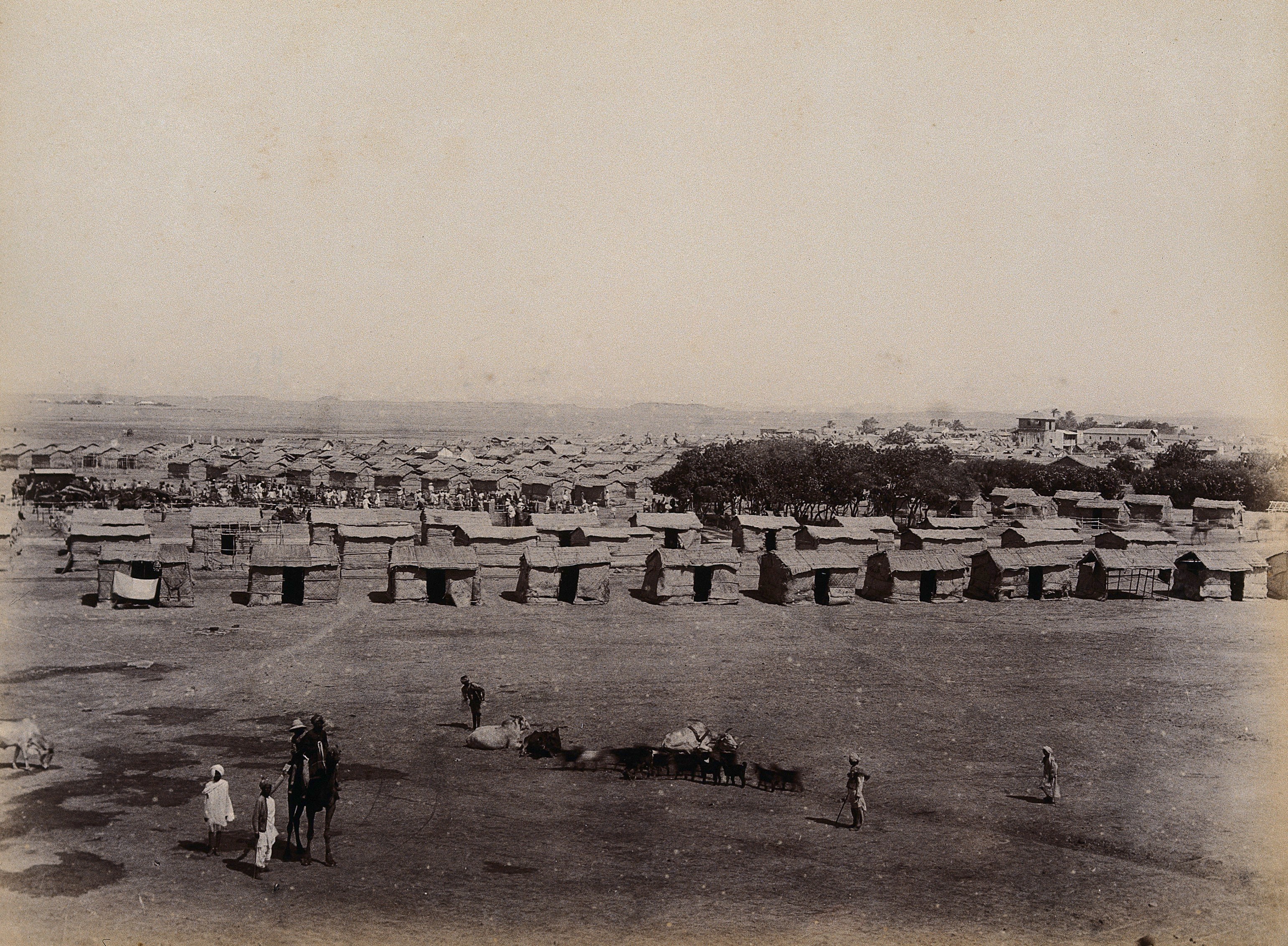 Karachi segregation camp 1897