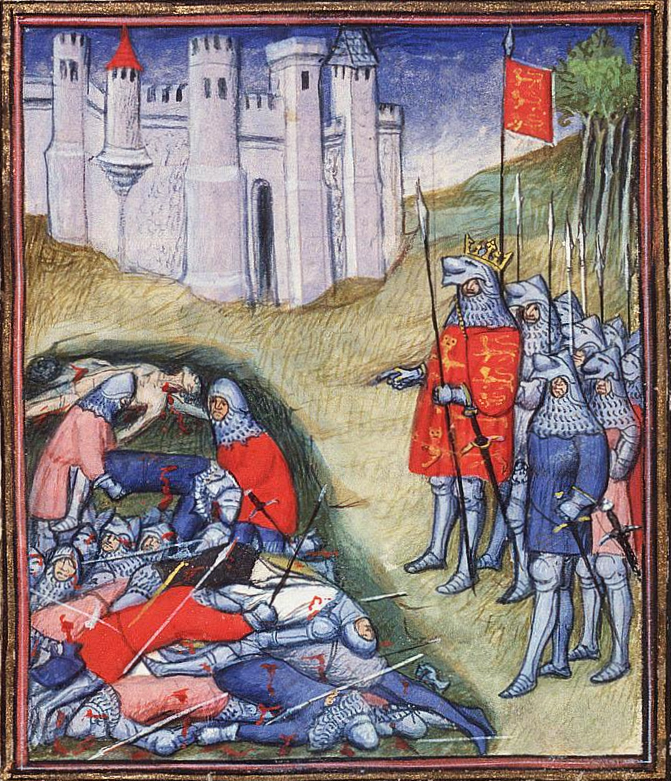 Counting the dead at Crecy