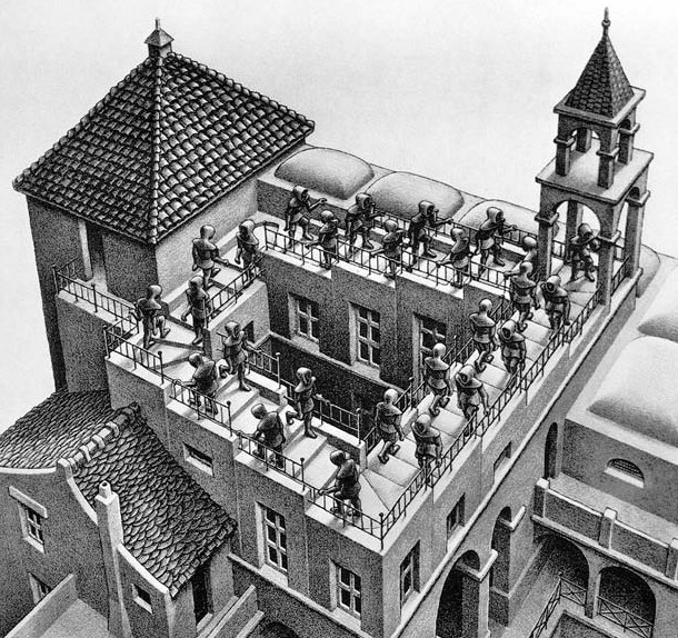Escher woodcut