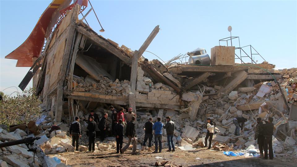 Syrian hospital bombing