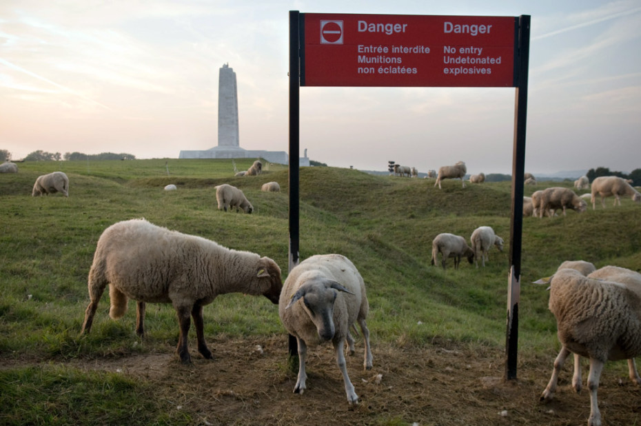 Zone Rouge in France