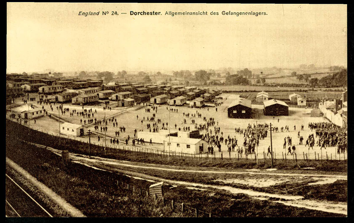 Photo of WW1 Prisoner Camp