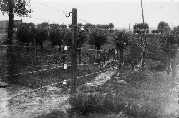 Wire of Death on Belgian/Dutch border