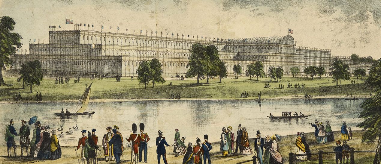 Crystal Palace in Hyde Park, 1850