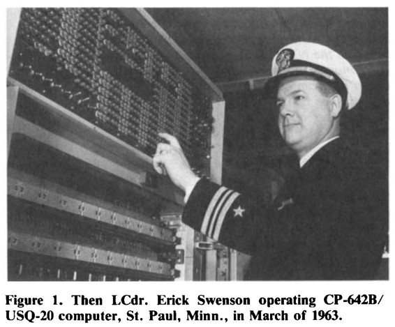 First Shipboard digital computer