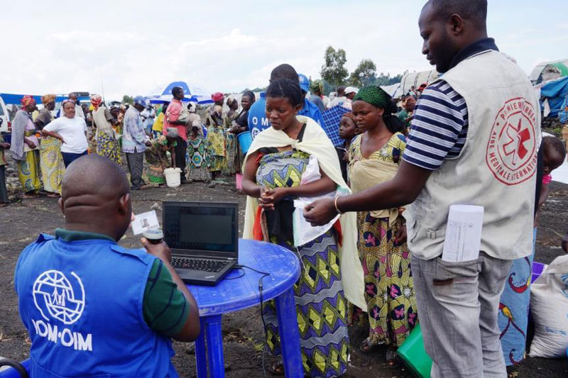 IOM Data collection in DRC