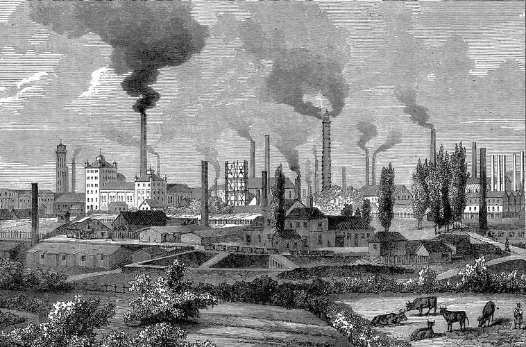 Krupp Steelworks 1896