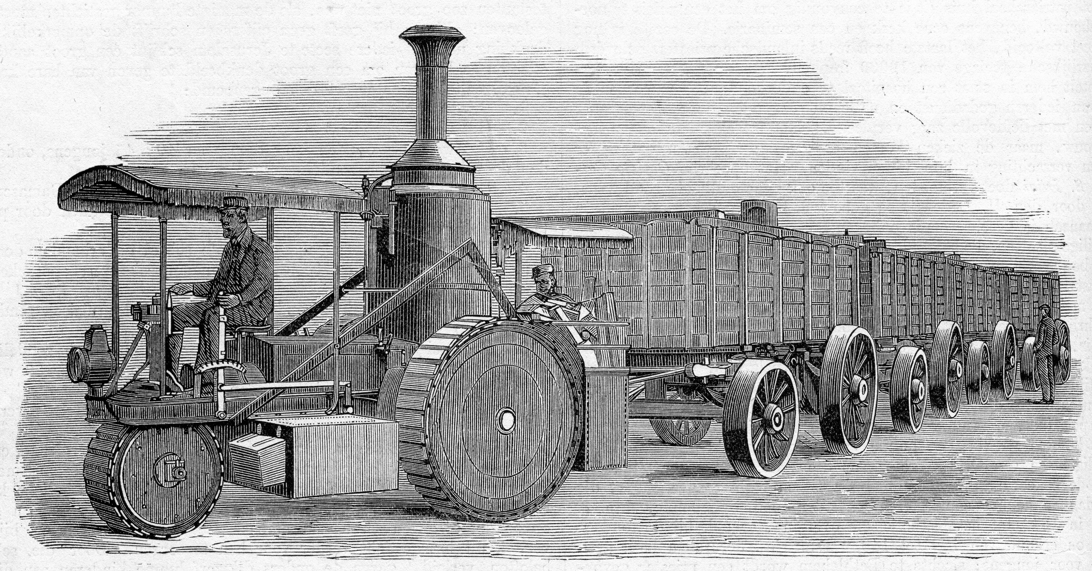 Thomson's road steamer